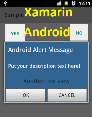 تعليم تطبيقات اندرويد Xamarin android toast - Alert Dialog messages